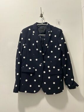 Banana Republic polka dot blazer size 6